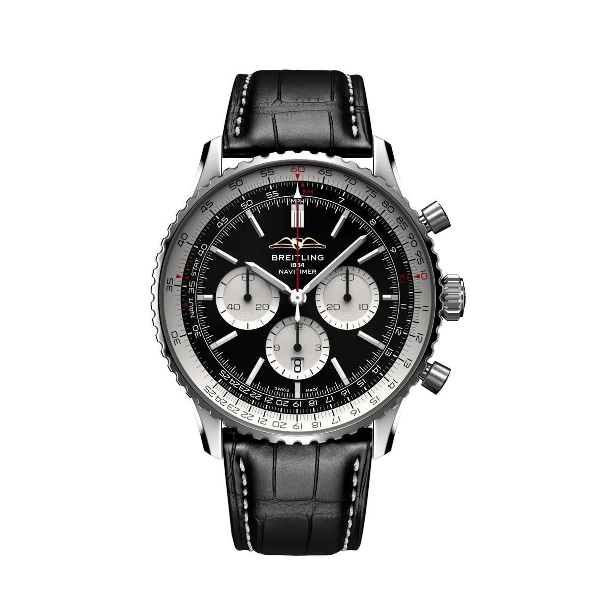 BT Navitimer B01 Chronograph 46 Stainless Steel Ref# AB0137211B1P1