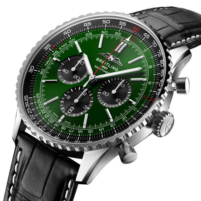 BT Navitimer B01 Chronograph 46 Stainless Steel Ref# AB0137241L1P1
