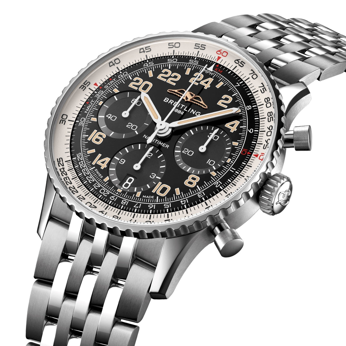 BT Navitimer B02 CHRONOGRAPH 41 COSMONAUTE Ref# PB02301A1B1A1
