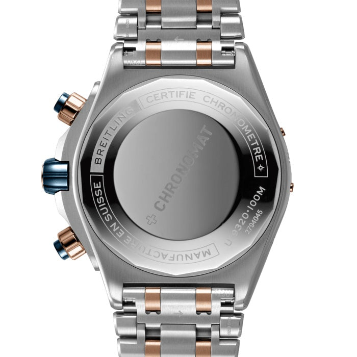 BT Super Chronomat 44 Four-Year Calendar Stainless Steel & 18k Red Gold Ref# U19320161C1U1