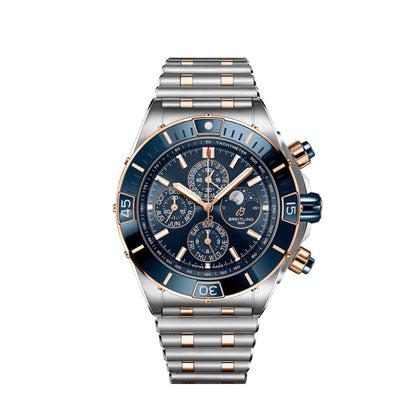 BT Super Chronomat 44 Four-Year Calendar Stainless Steel & 18k Red Gold Ref# U19320161C1U1