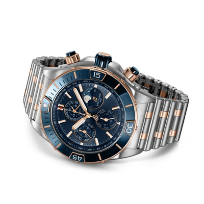 BT Super Chronomat 44 Four-Year Calendar Stainless Steel & 18k Red Gold Ref# U19320161C1U1