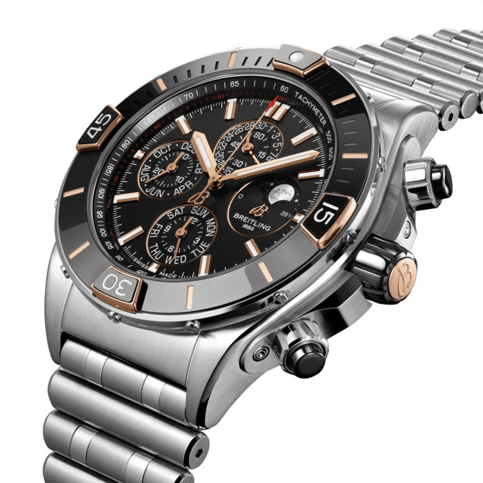 BT Super Chronomat 44 Stainless Steel &amp; 18k Red Gold Ref# I19320251B1A1
