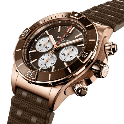 BT Super Chronomat B01 44 18k Red Gold Ref# RB0136E31Q1S1