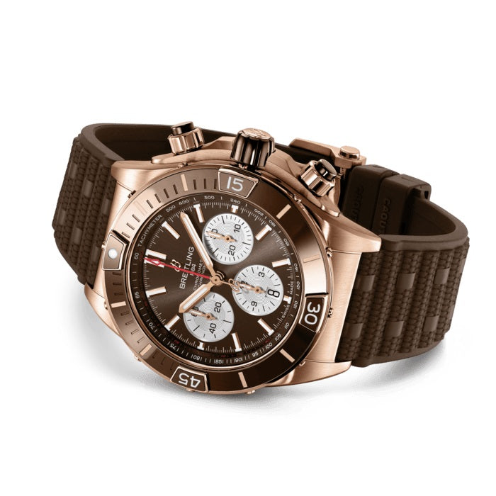 BT Super Chronomat B01 44 18k Red Gold Ref# RB0136E31Q1S1