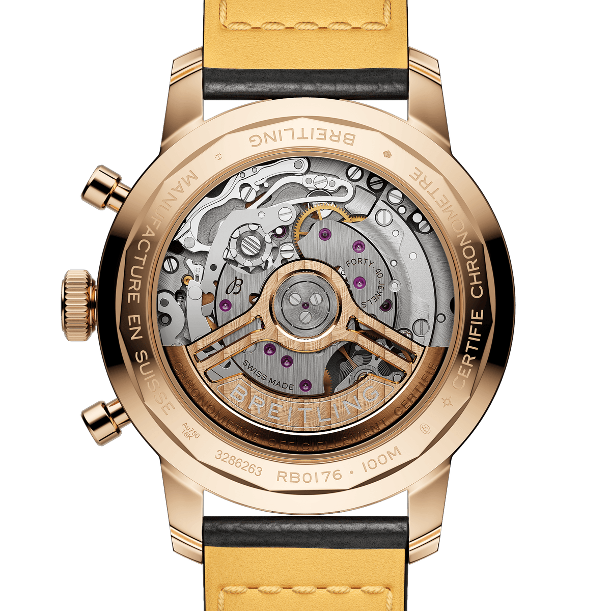 BT Top Time B01, 18k Red Gold, 41mm, Ref# RB01761A1Q1X1, Unworn 2024