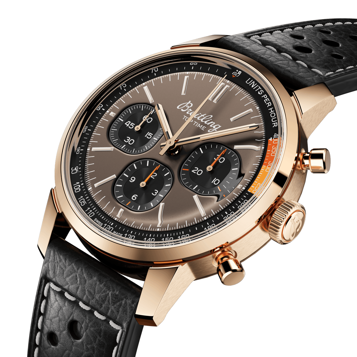BT Top Time B01, 18k Red Gold, 41mm, Ref# RB01761A1Q1X1, Unworn 2024