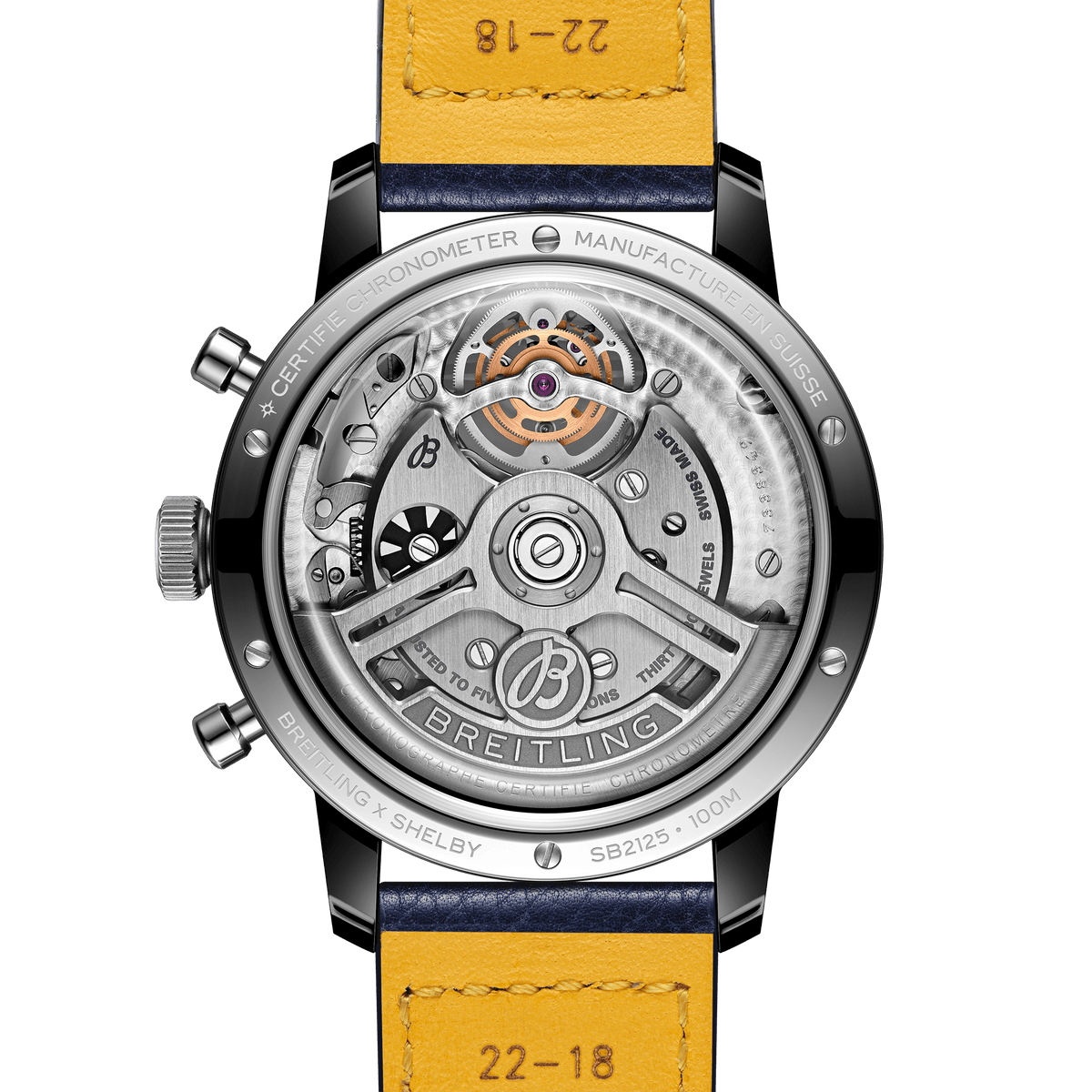 BT Top Time B21 Shelby Cobra, Ceramic, Titanium, 44mm, Ref# SB21251A1C1X1, Unworn 2024
