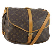 Saumur Handbag Monogram Canvas 35