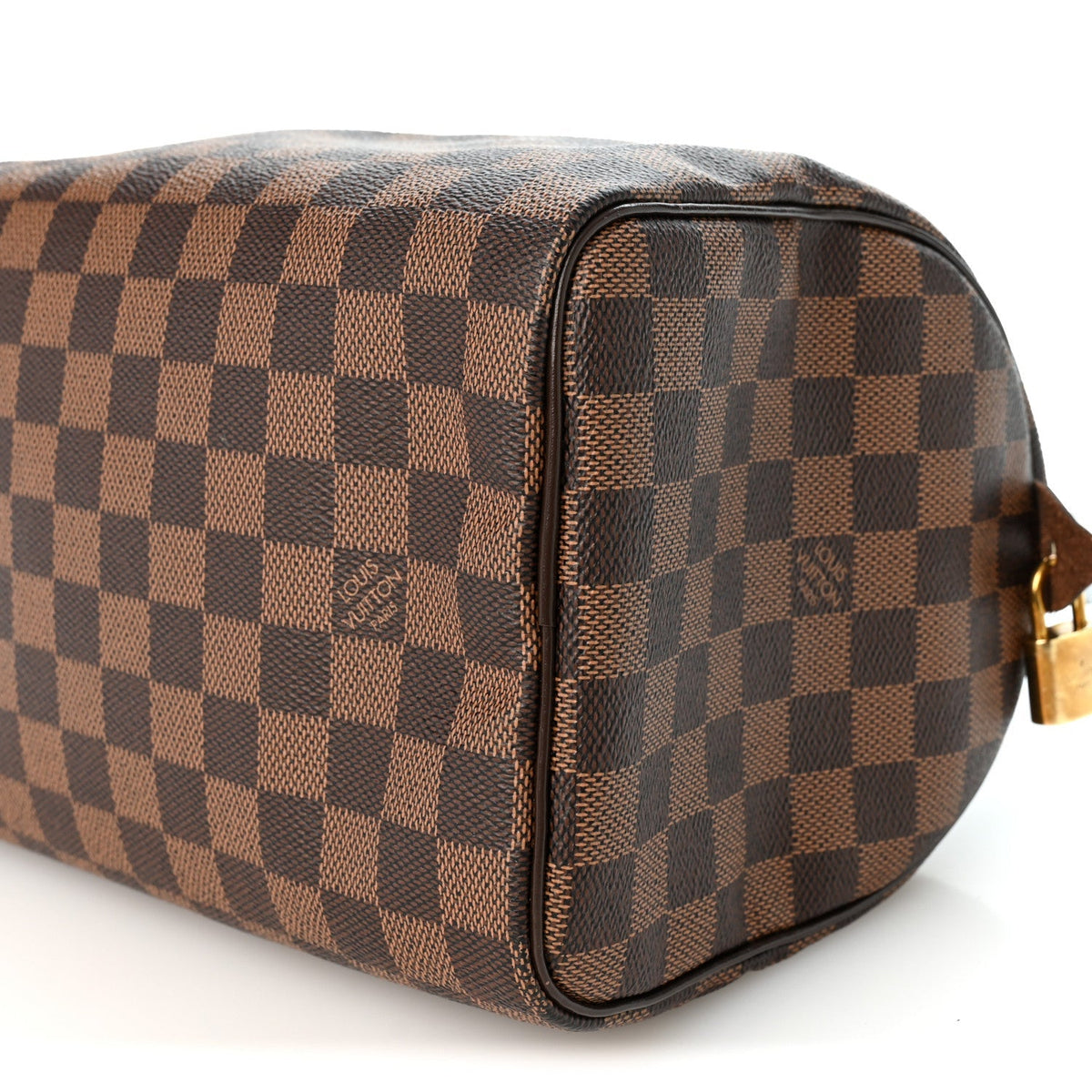 Louis Vuitton Damier Ebene Speedy 25 Brown