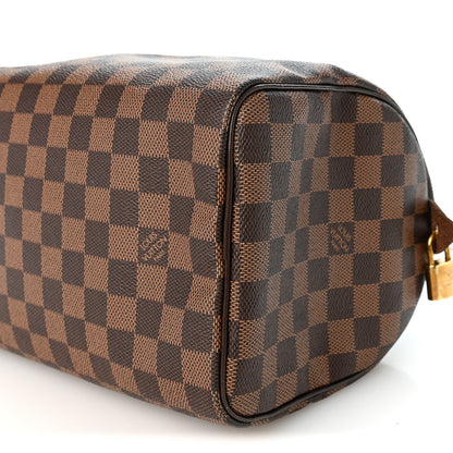 Louis Vuitton Damier Ebene Speedy 25 Brown