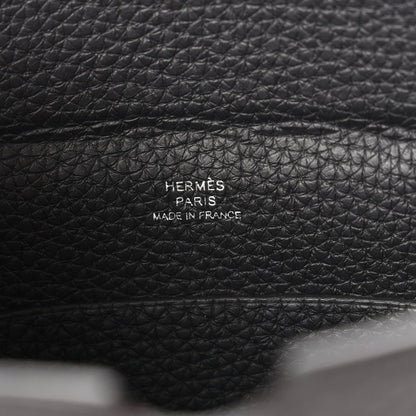 Hermès Togo Videpoches Black Ebene