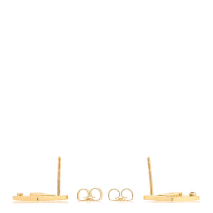 Roberto Coin 18K Yellow Gold Diamond Diamonte Earrings