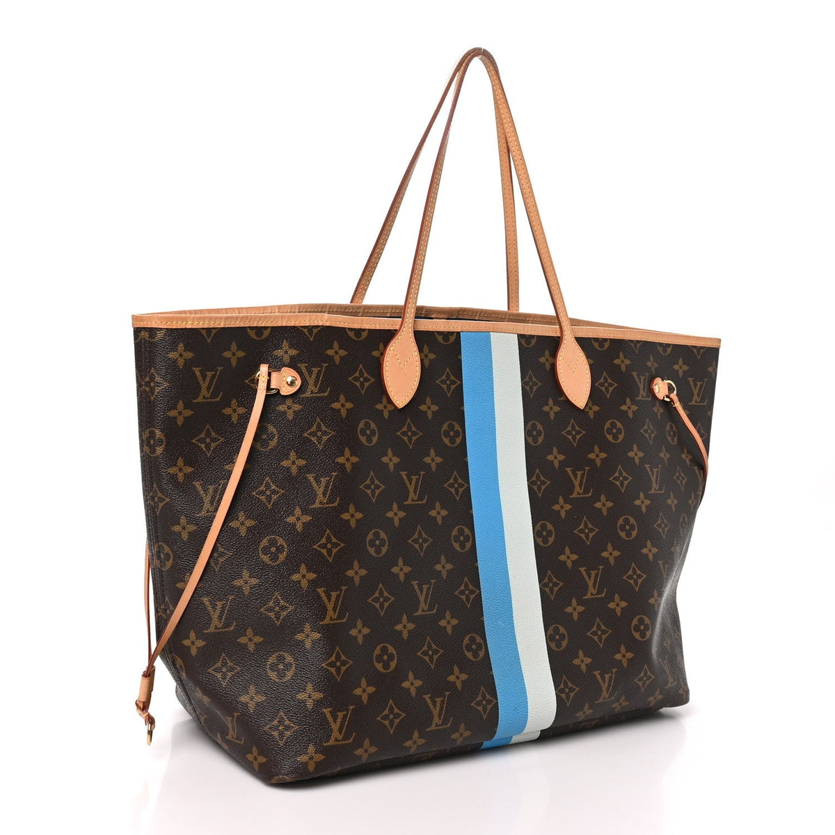 Louis Vuitton Monogram My LV Heritage Neverfull GM Bleu de France Vert Clair