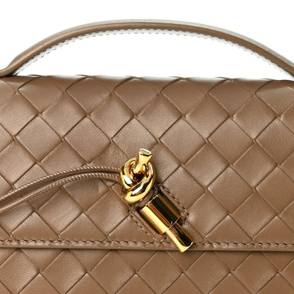 Bottega Veneta Nappa Intrecciato Long Andiamo Top Handle Clutch Pinecone 1983109