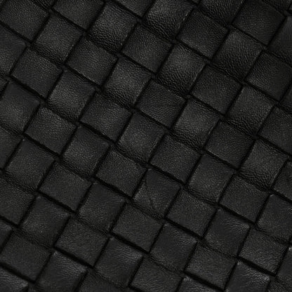 Bottega Veneta Nappa Intrecciato Medium Andiamo Shoulder Bag Black