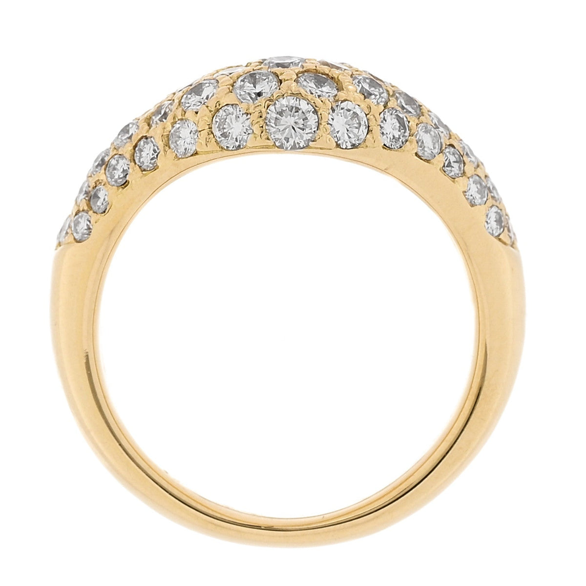 Parker & West by FASHIONPHILE18K Yellow Gold Diamond 1.23ctw Ring 50 5.5