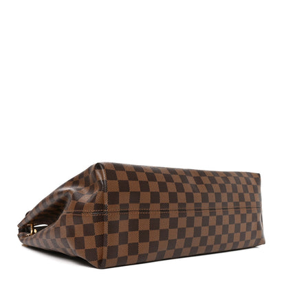 Louis Vuitton Damier Ebene Canvas Graceful MM Shoulder Bag Brown