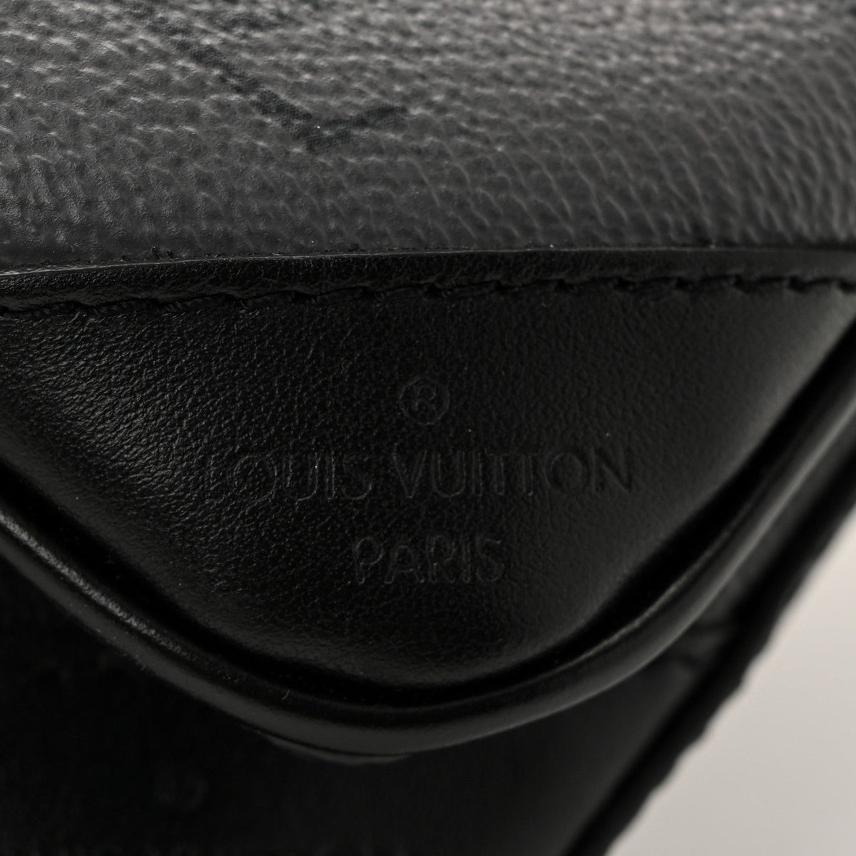 Louis Vuitton Monogram Eclipse Reverse Trio Messenger Bag Black