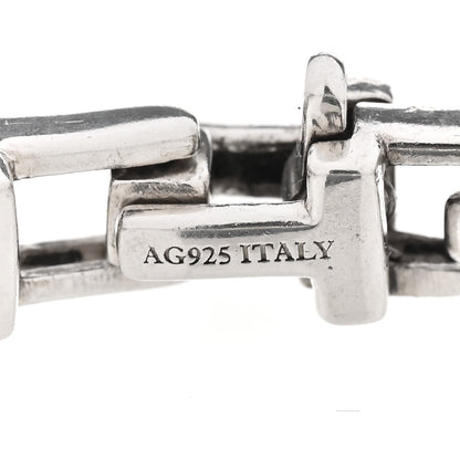 Tiffany Sterling Silver T Link Chain Bracelet