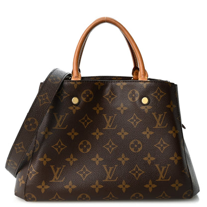 Louis Vuitton Monogram Montaigne BB Brown