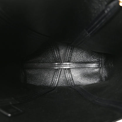 Chloe Grained Calfskin Medium Spin Tote Woodrose