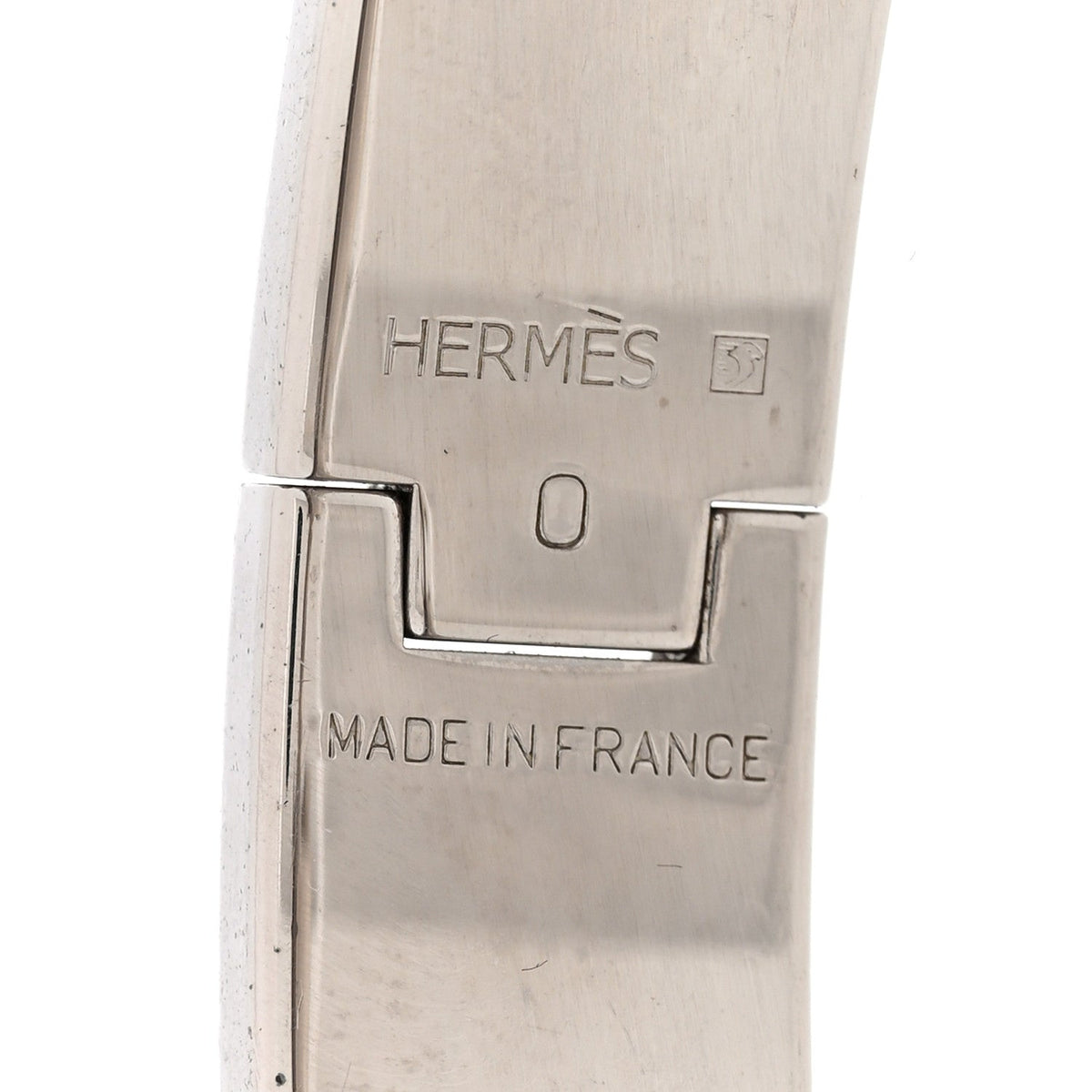 Hermes Enamel Narrow Clic Clac H Bracelet PM Rouge