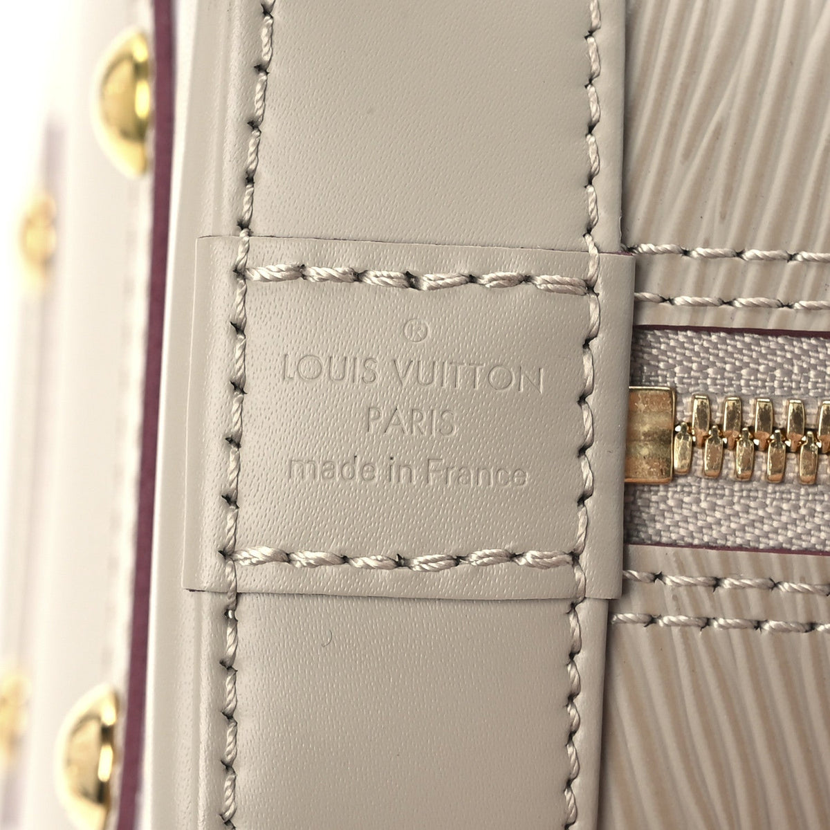 Louis Vuitton Epi Alma BB Galet