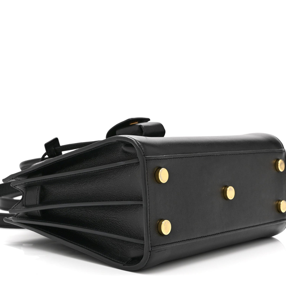 Saint Laurent Calfskin Nano Sac De Jour Black