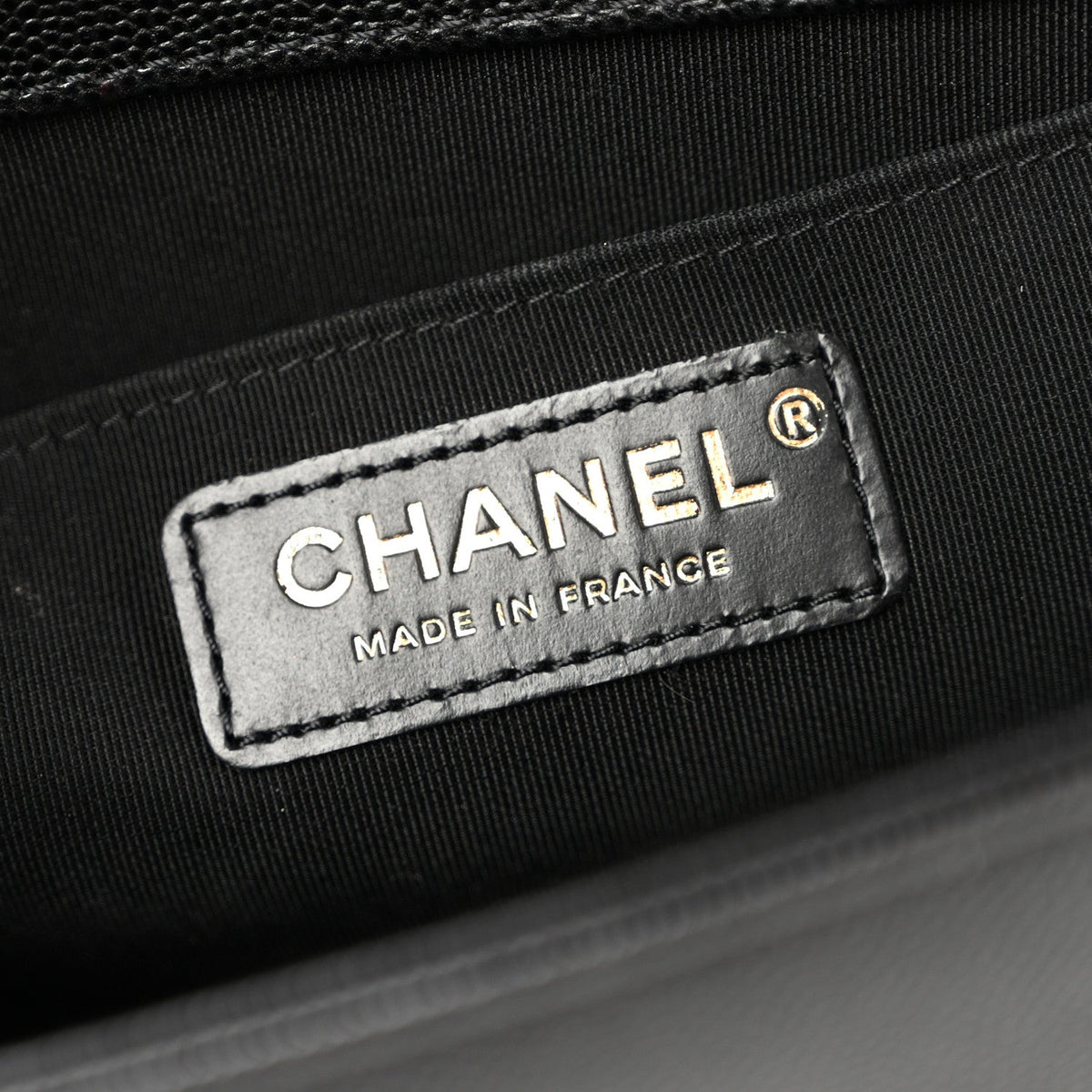 Chanel Caviar Quilted Medium Boy Flap Black 1988486
