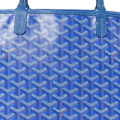 Goyard Goyardine Artois PM Tote Sky Blue