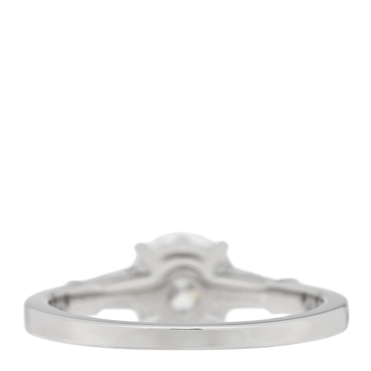 Bulgari Platinum Diamond 1.25ct Three Stone Engagement Ring