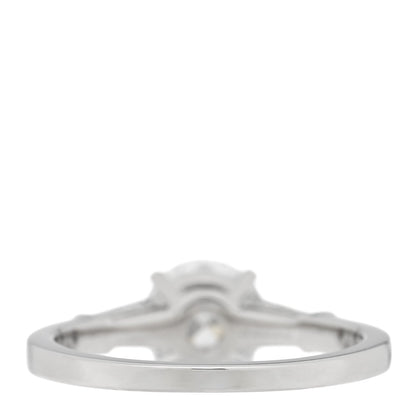 Bulgari Platinum Diamond 1.25ct Three Stone Engagement Ring