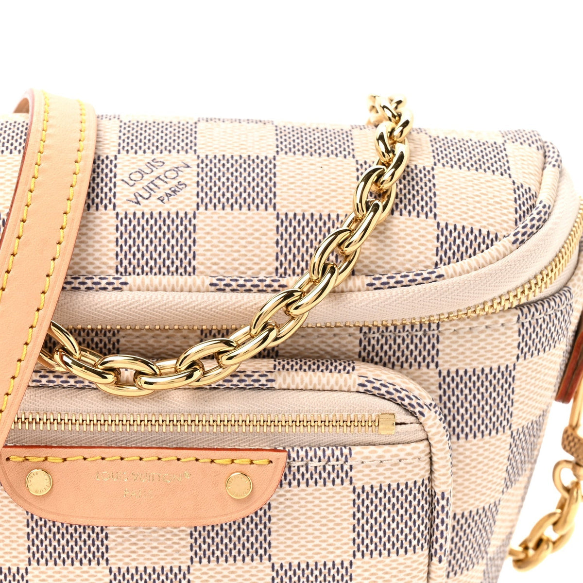 Louis Vuitton Damier Azur Mini Bumbag White