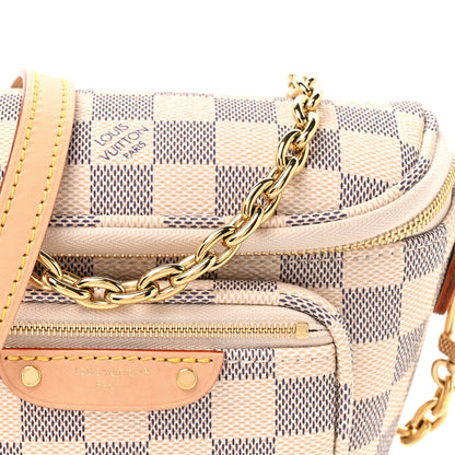 Louis Vuitton Damier Azur Mini Bumbag White