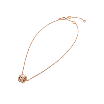 18K Gold Diamond B.zero1 Necklace