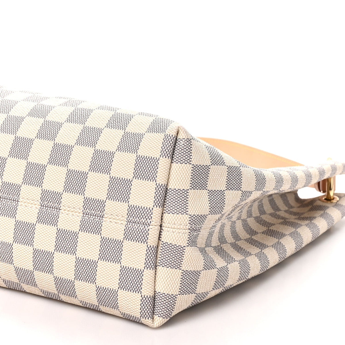 Louis Vuitton Damier Azur Graceful MM Rose Ballerine