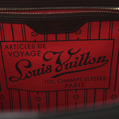 Louis Vuitton Damier Ebene Neverfull MM Bag