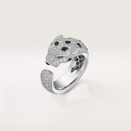 18K Gold Diamonds Cartier Panthère De Cartier Ring