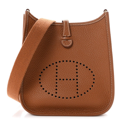 Hermes Taurillon Clemence Evelyne TPM Gold 1982765