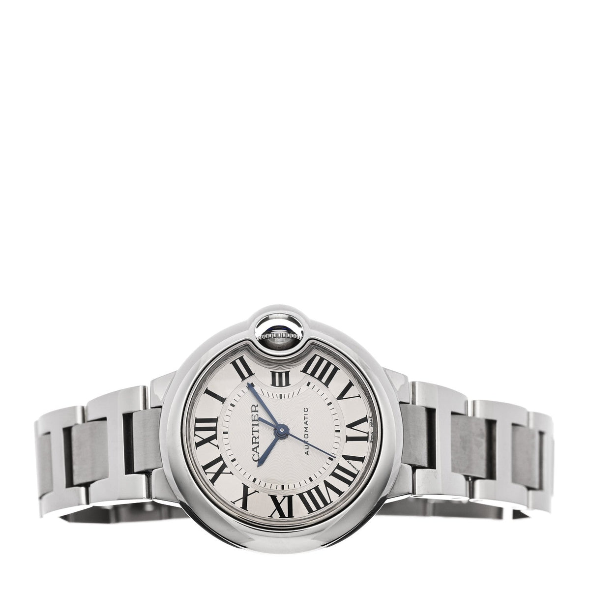 Cartier Stainless Steel 33mm Ballon Bleu De Cartier Watch Silver 1944979