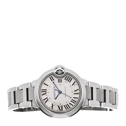 Cartier Stainless Steel 33mm Ballon Bleu De Cartier Watch Silver 1944979