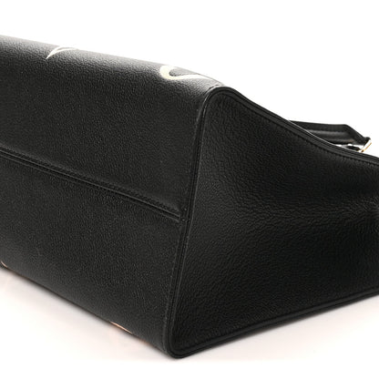 Louis Vuitton Empreinte Monogram Giant Onthego MM Black Beige