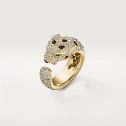 18K Gold Diamonds Cartier Panthère De Cartier Ring