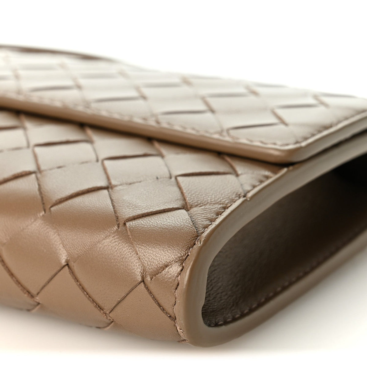 Bottega Veneta Nappa Intrecciato Long Andiamo Top Handle Clutch Pinecone 1983109