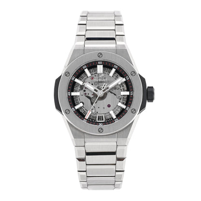 Hublot Titanium 40mm Big Bang Integrated Time Only Watch Silver 456.NX.0170.NX