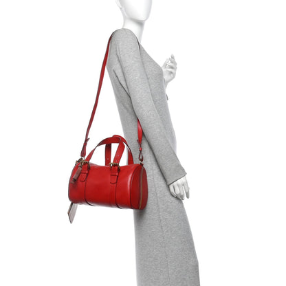Chloe Calfskin Duffle Bag Red