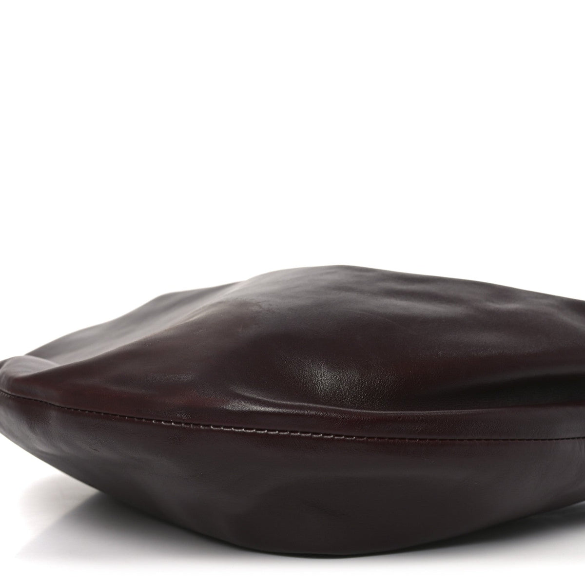 Khaite Calfskin Medium Olivia Hobo Burgundy