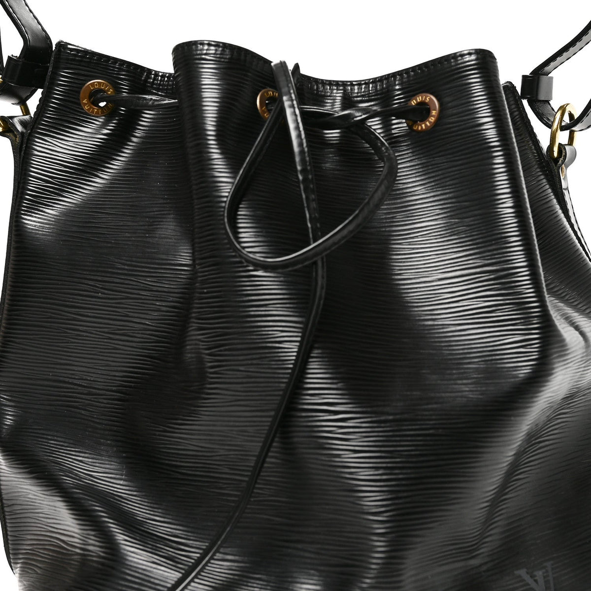 Louis Vuitton Epi Petit Noe Shoulder Bag Black