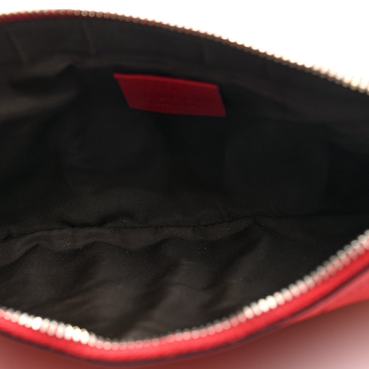 Gucci Guccissima Signature New Britt Wristlet Red